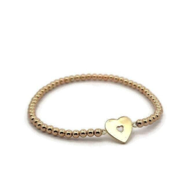 Love Bracelet, Heart Bracelet, Beads Bracelet
