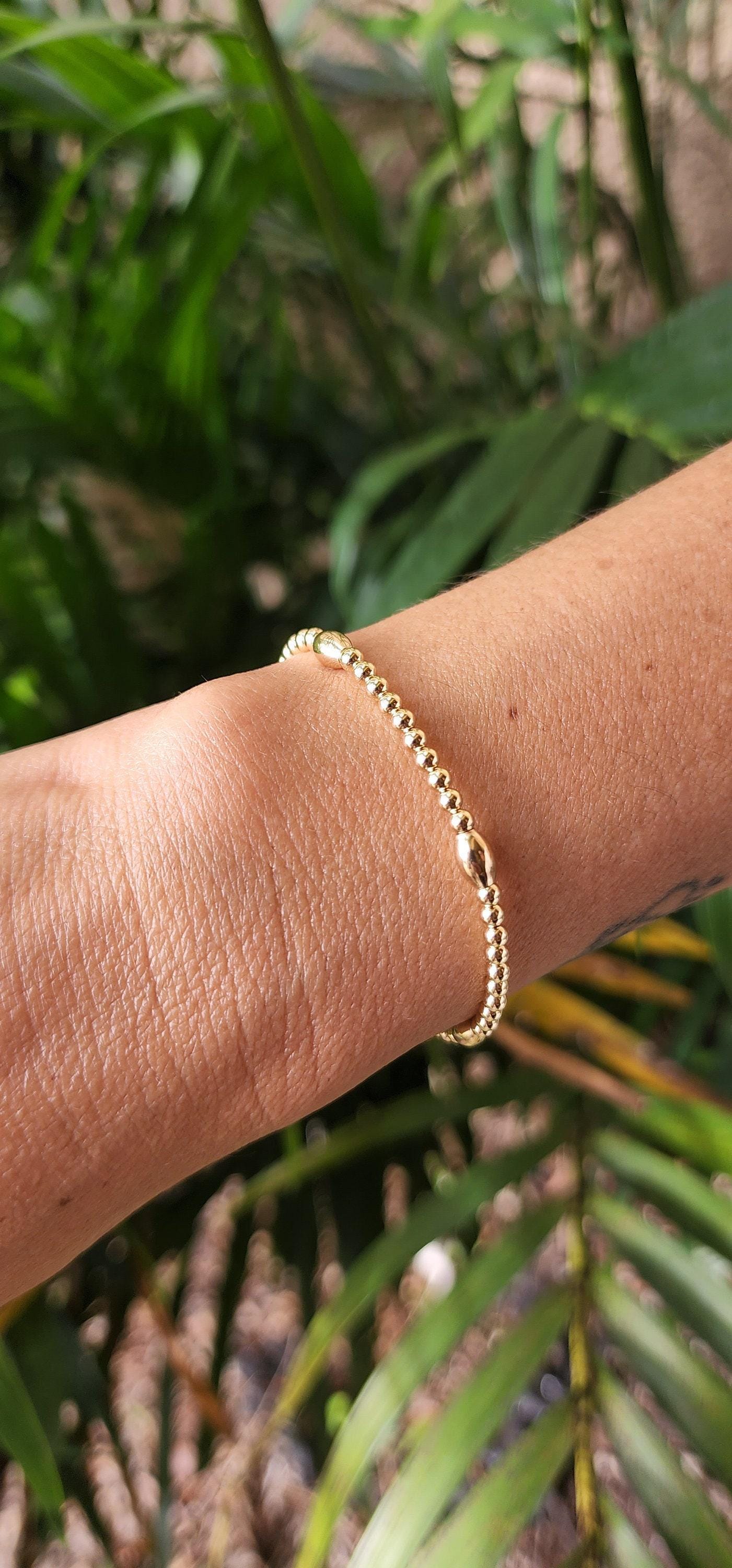 Gold Stack Bracelet, Gold Filled Bracelet, Delicate Bracelet,