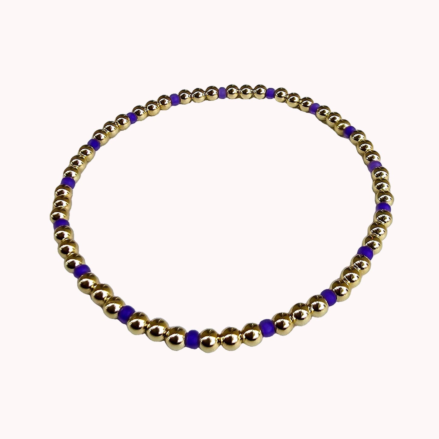Colorful and Gold Filled Beads Personalized Bracelet Tarnish-Free Handcrafted Jewelry