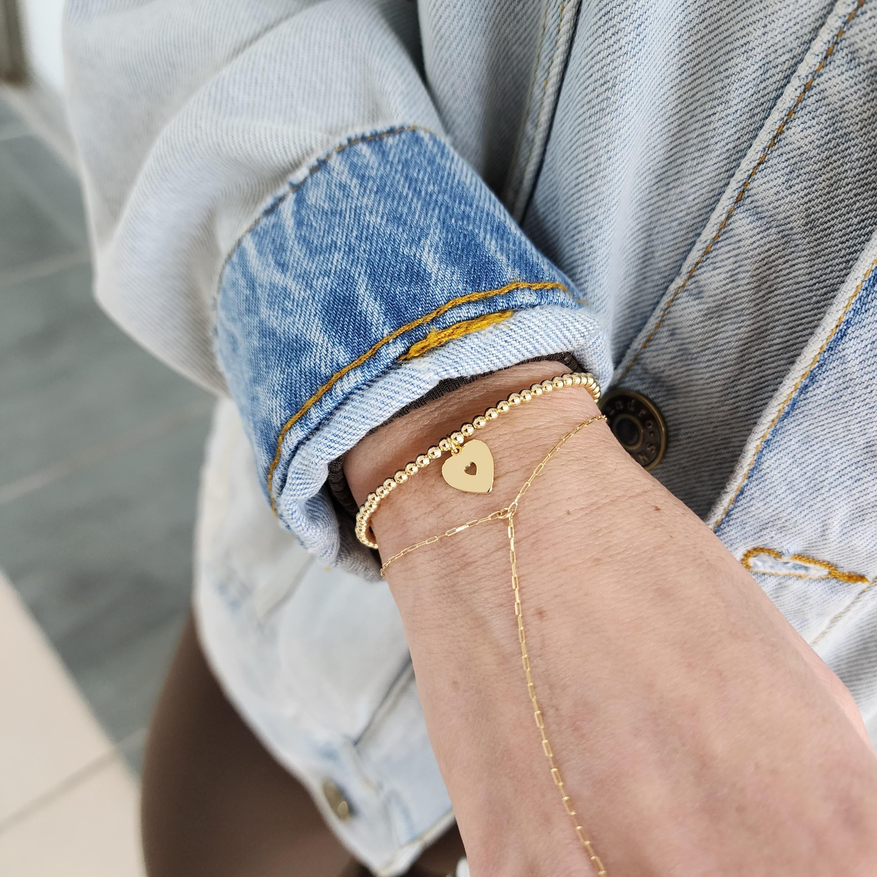 14kt Gold Filled Beaded Bracelet