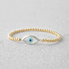 Sophie Turquoise Evil Eye Bead Bracelet
