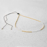 Ivy Gold Beads Choker Necklace