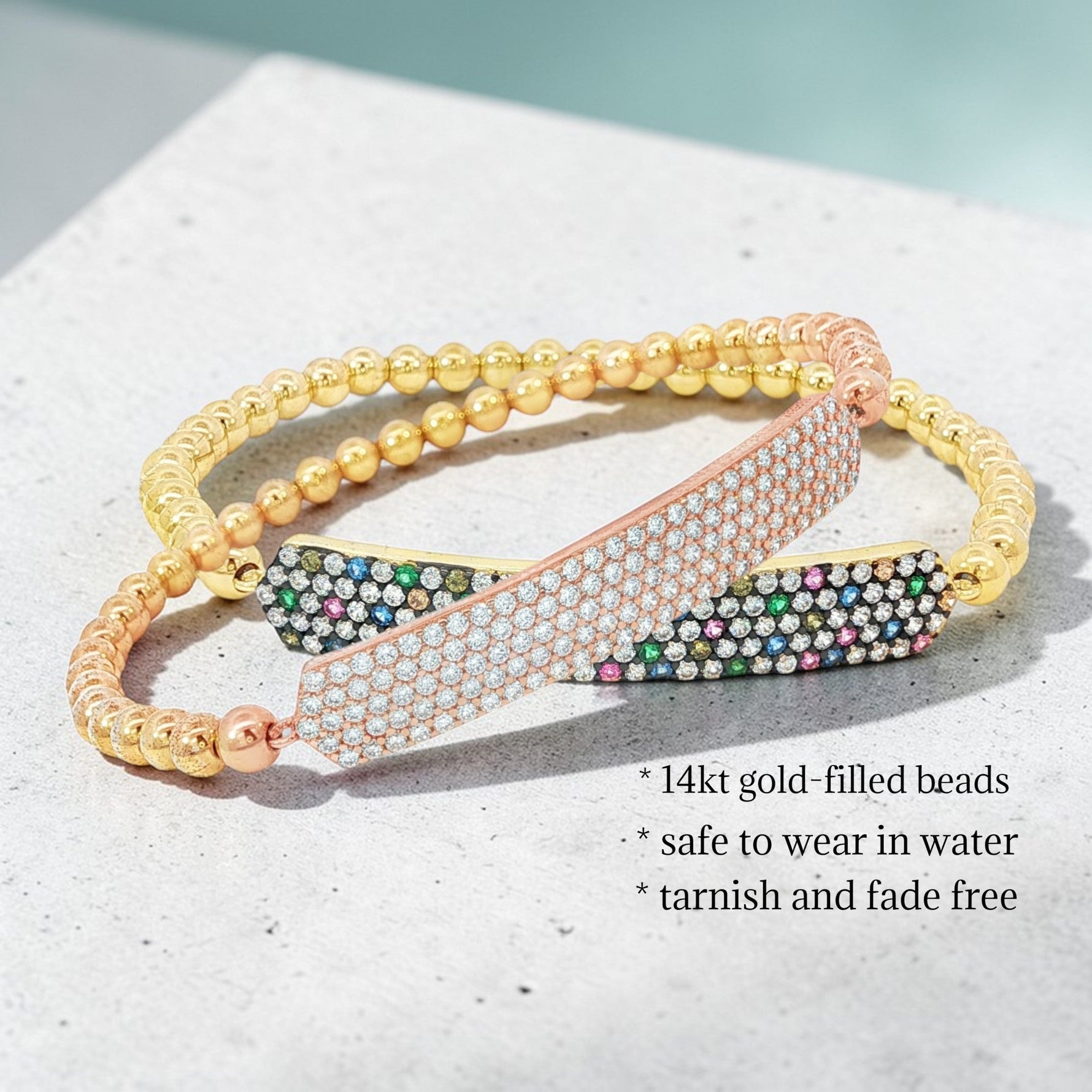 stackable beaded bracelets