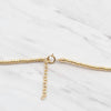 Dainty Gold Filled Beaded Necklace - Boho Graduated Layering Jewelry - Classy Bridemaid Gift - Tarnish Free