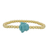 Buddha Pendant Bracelet - 14kt Gold Filled Spiritual Stackable Jewelry for Women