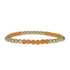 Gold Filled Gemstone Bracelet - Semi Precious Beads - Tarnish Free - Stackable - Ladies Jewelry