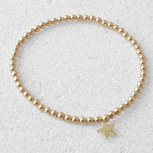 Star Bracelet, Gold Filled Bracelet, Gold Stack Bracelet,