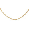 Dainty Gold Filled Beaded Necklace - 2mm and 4mm Alternating Pattern Layering Jewelry - Classy Bridesmaid Gift - Tarnish Free Jewelry