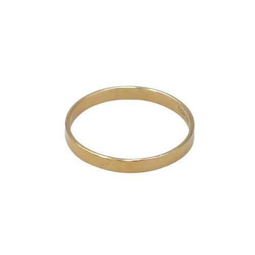 Flat Gold Filled Ring