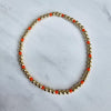 14kt Gold Filled and Colorful Beads Bracelet - Non Tarnish Alternating Design with 3mm Gold Filled Bracelet