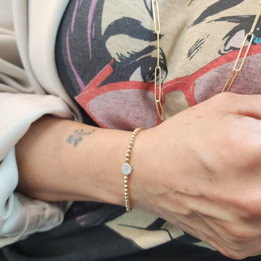 Gold Stack Bracelet, Gold Filled Bracelet, Boho Wrap Bracelet,