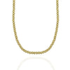 Dainty 2mm Gold Filled Beaded Necklace - Bohemian Layering Chain for Women - Bridesmaid Gift - Tarnish Free