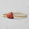 Buddha Pendant Bracelet - 14kt Gold Filled Spiritual Stackable Jewelry for Women