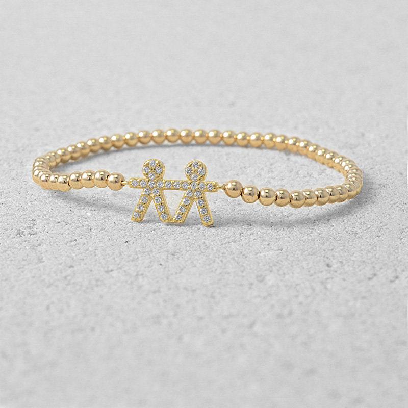 Boys Bracelet, Beaded Bracelet, Brothers Bracelet