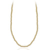 Dainty 4 mm Gold Filled Beaded Layering Necklace – Stylish Tarnish Free, Water Resistant Layering Necklace