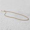 Dainty 2mm Gold Filled Beaded Necklace - Bohemian Layering Chain for Women - Bridesmaid Gift - Tarnish Free