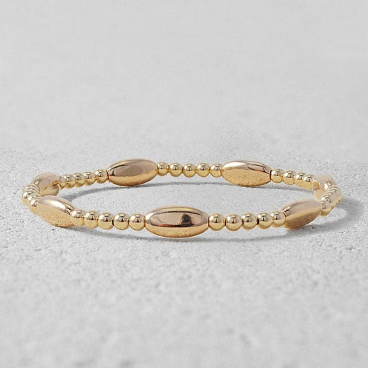 Gold Stack Bracelet, Gold Filled Bracelet, Meaningful Bracelet