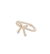 Gold Filled Stacking Ring  Bow Design  Stretch Fit  Minimalist Style  Tarnish Free Jewelry  Perfect Gift for Her