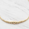 Dainty Bead Necklace, Isabella Necklace, Bridesmaid Necklace,