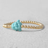 Beaded Bracelet, Buddha Bracelet, Gold Filled Bracelet