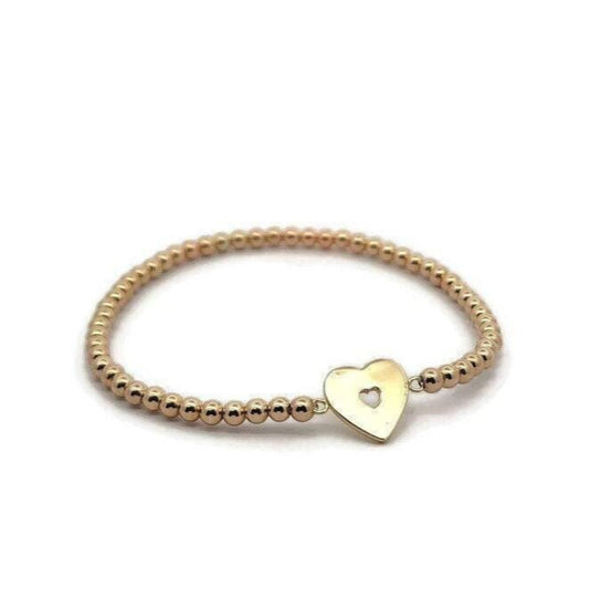 Love Bracelet, Heart Bracelet, Beads Bracelet