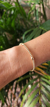 Gold Stack Bracelet, Gold Filled Bracelet, Delicate Bracelet,