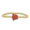 Buddha Pendant Bracelet - 14kt Gold Filled Spiritual Stackable Jewelry for Women