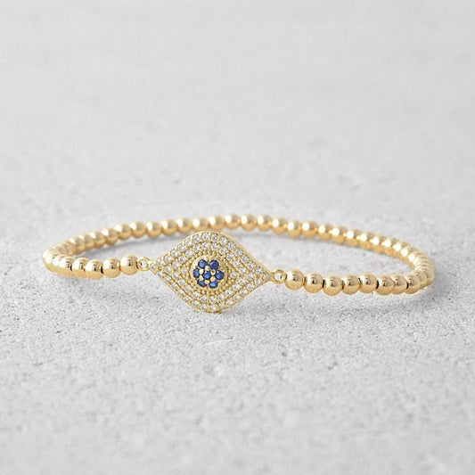 Evil Eye Pendant, Protection Bracelet, Good Luck Bracelet,