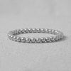 14kt Gold Filled 5mm Beaded Stacking Bracelet - Womens Stretchy Layering Gold-Filled Bracelet Tarnish-Free and Waterproof