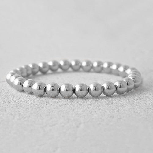 7 mm 14kt Gold Filled Beaded Bracelet – Delicate Women Layering Bracelet - Tarnish Free Jewelry
