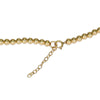 Dainty 4 mm Gold Filled Beaded Layering Necklace – Stylish Tarnish Free, Water Resistant Layering Necklace