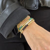 14kt gold filled jewelry, gold filled bracelet, beaded bracelet, tarnish free jewelry, tarnish free bracelet, stackable bracelet, stretch bracelet