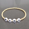 Delicate Gold Filled Mama Bracelet - Customizable Womens Stackable Jewelry