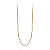 14kt Gold Filled 3 mm Necklace, Dainty Gold Filled Boho Beaded Hippie Jewelry, Tarnish Free Necklace