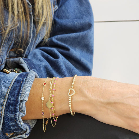 Boho Bracelet, Women Bracelet. Silver Bracelet