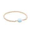 Gold Filled Emoji Smiley Face Stacking Bracelet - Enamel Colors Available