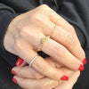 14kt Gold Filled Stacking Ring - Star Pendant Ring - Tarnish-Free Woman's Jewelry with 3mm Gold Filled Beads - Stretch for Perfect Fit