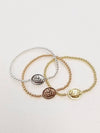 Gold Filled Shema Israel Judaica Bracelet - Adjustable  Delicate Stacking Bracelet for Woman