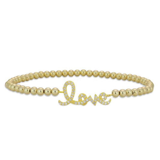 Love Bracelet, Beaded Bracelet, Best Friend Bracelet,
