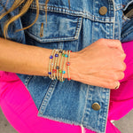 Evil Eye Bracelet, Protection Bracelet, Gold Filled Bracelet,