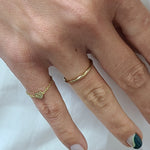 DAINTY Stacking 14k GOLD Filled RING, Delicate 1.5 Mm Wide Band & Simple Plain Ring Jewelry Gift for Women