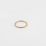 DAINTY Stacking 14k GOLD Filled RING, Delicate 1.5 Mm Wide Band & Simple Plain Ring Jewelry Gift for Women