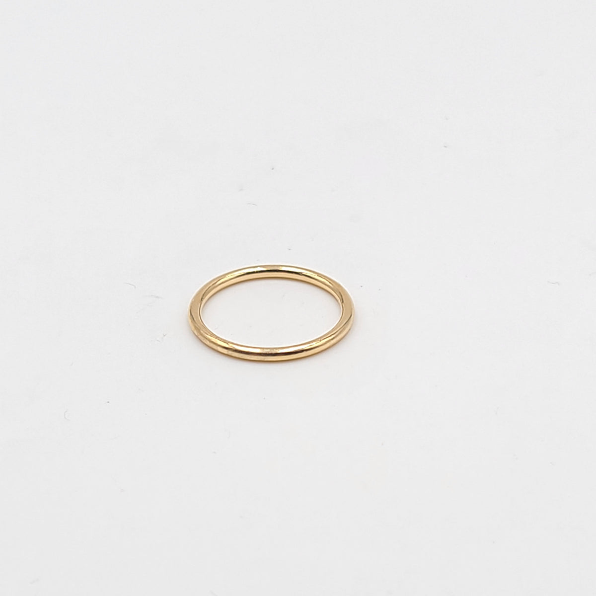 DAINTY Stacking 14k GOLD Filled RING, Delicate 1.5 Mm Wide Band & Simple Plain Ring Jewelry Gift for Women