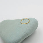 14k Gold Filled DAINTY HAMMERED RING, Delicate Thin Band Stackable Stylish Ring for Ladies