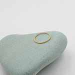 Dainty 14k Gold Filled Twisted Ring, Minimalist Stacking Ring