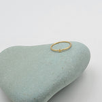 14k Gold Filled CELESTIAL STAR RING, Minimalist Style Thin Band Simple Stackable Ring Jewelry