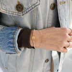 Evil Eye Bracelet, Gold Filled Bracelet, Protection Bracelet,