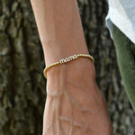 Mama Bracelet, Gold Filled Bracelet, Letter Bracelet,