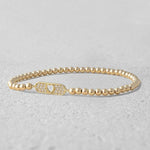 Gold Stack Bracelet, Gold Filled Bracelet, Bar Bracelet,