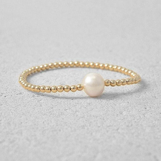 Pearl Bracelet, Silver Bracelet, Small Wrist Bracelet,